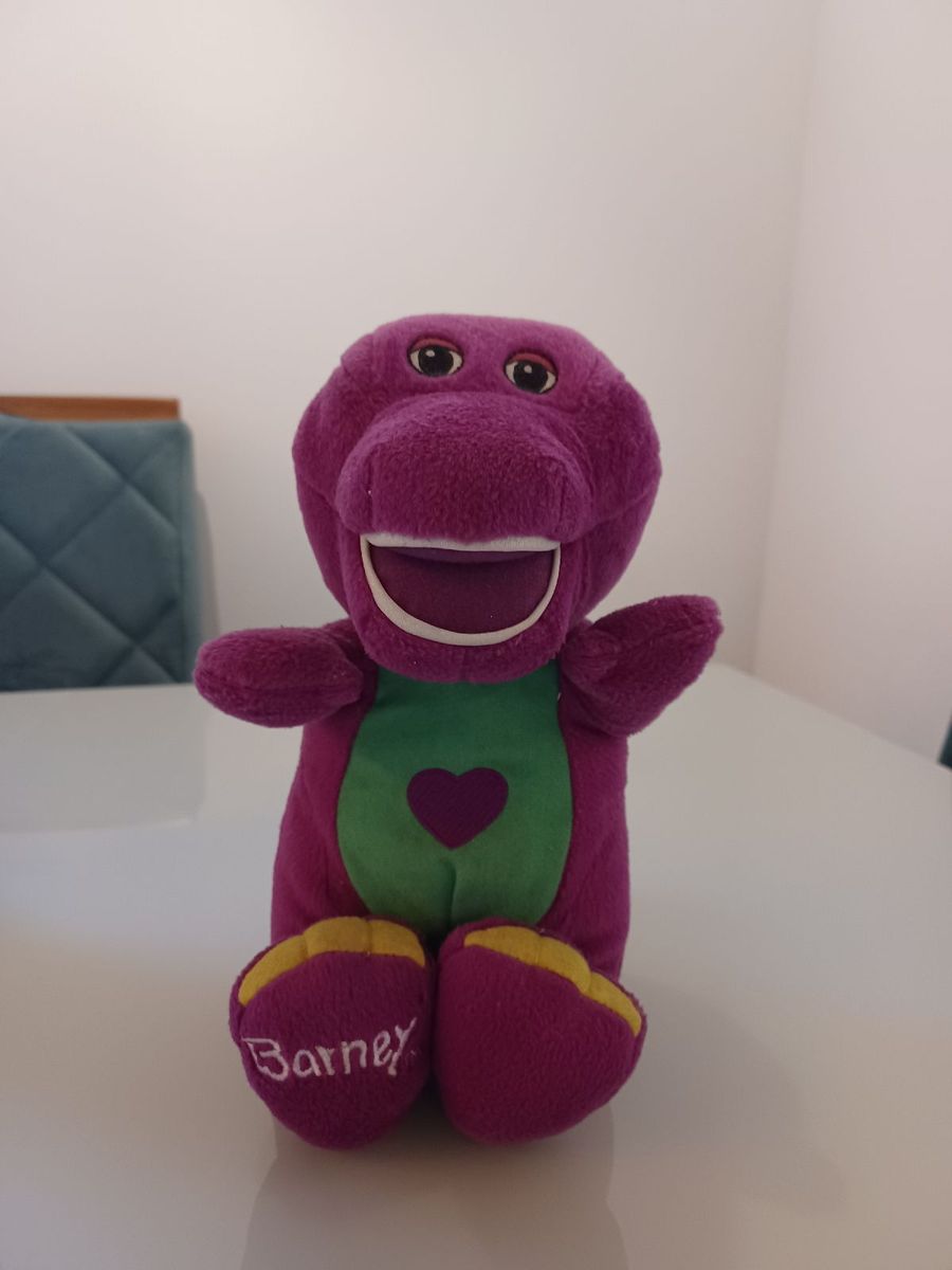 Pelúcia Barney Dinossauro Roxo | Pelúcia Usado 89026958 | enjoei