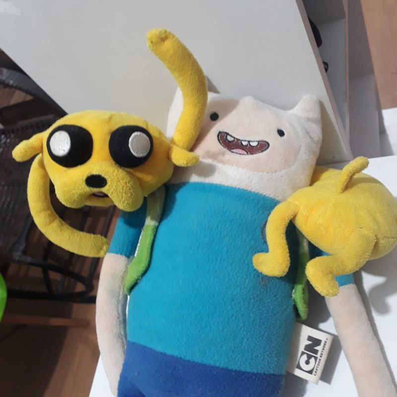 Pelúcia Finn e Jake: Hora de Aventura - Candide - Toyshow Tudo de