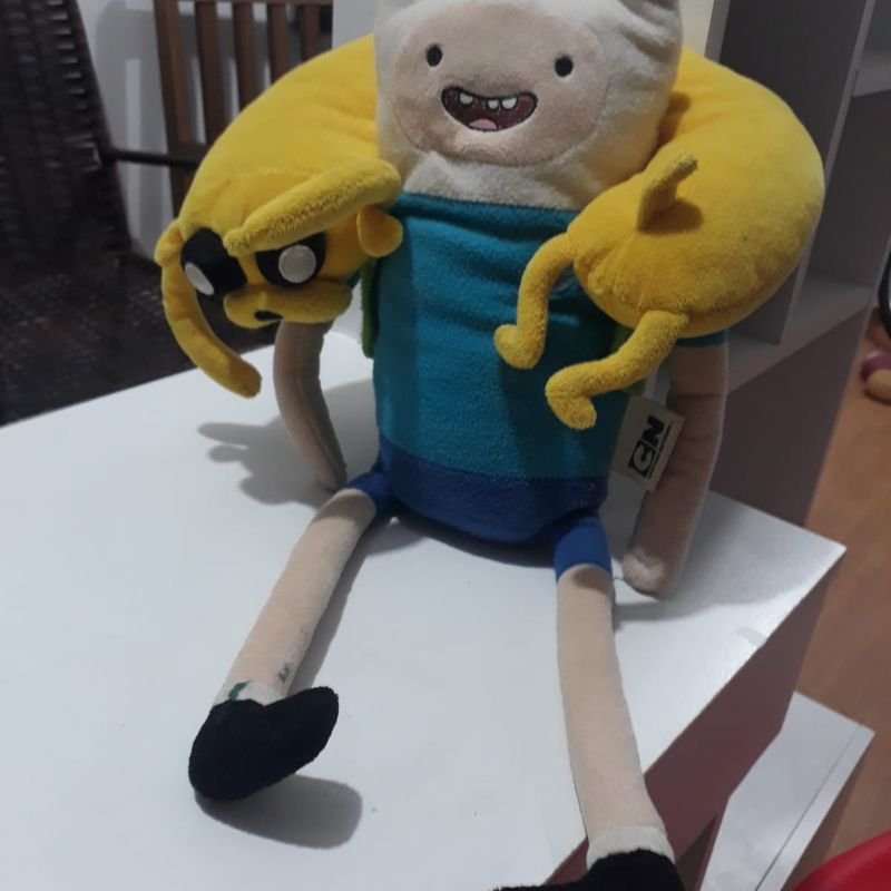 Pelúcia Finn e Jake: Hora de Aventura - Candide - Toyshow Tudo de