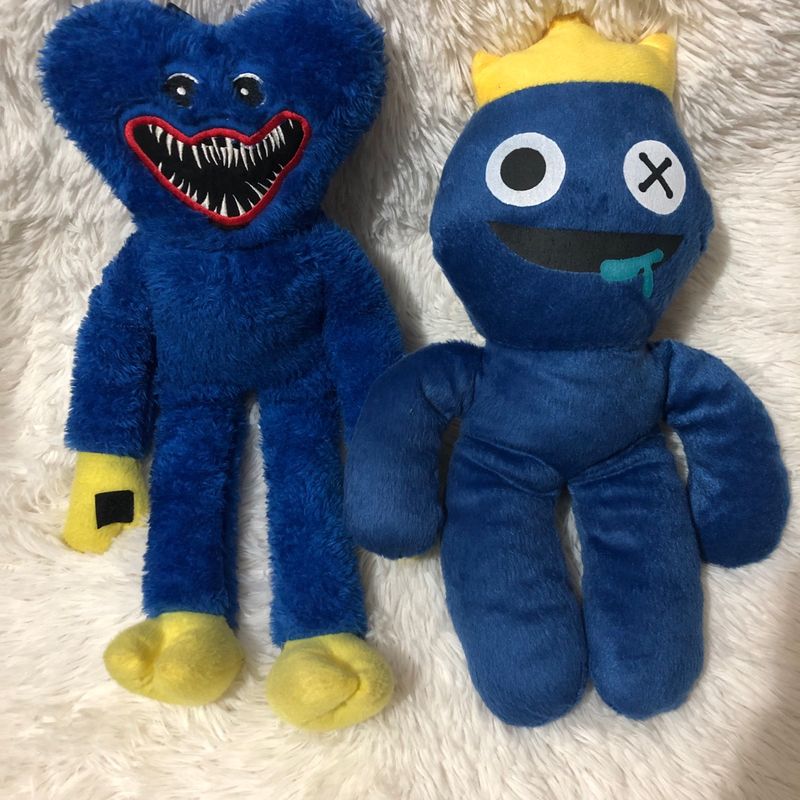Azul Babão-Blue Rainbow Friends Amigurumi