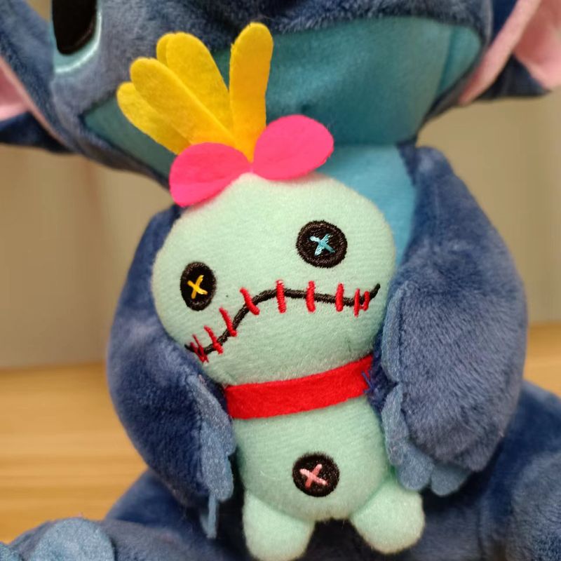 Stitch Com Xepa Scrump Bicho de Pelucia Lilo Disney Mundo da pelúcia  Pelúcias Game Land Brinquedos e Colecionáveis