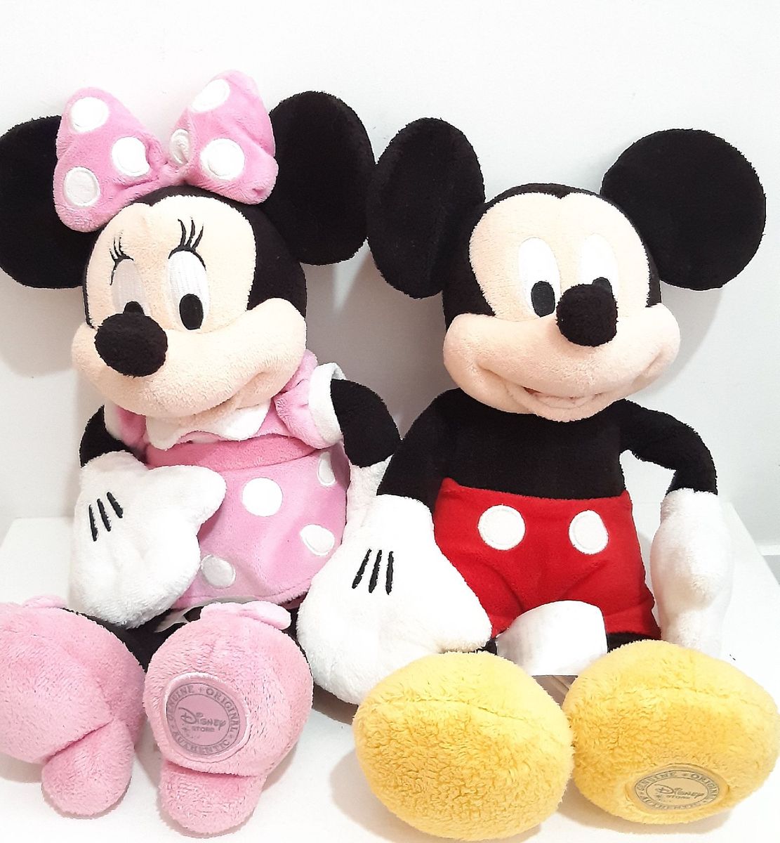 Pelucia Mickey e Minnie Disney Store | Pelúcia Disney Usado 75617762 ...