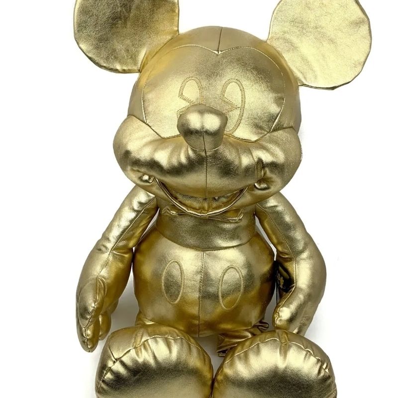 Mickey hot sale gold plush