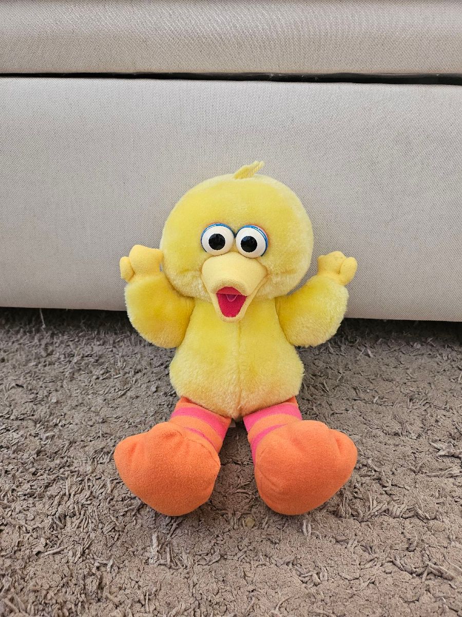 Pelúcia Musical Big Bird Funny Tyco Sesame Street Tyco Usado