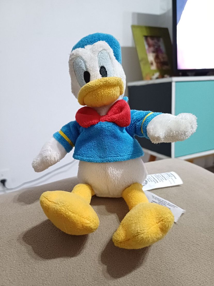 pelúcia pato donald original disney - miniaturas disney