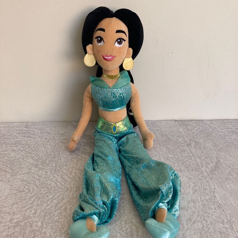 Pelcia Princesa Jasmine Aladdin Disney | Pelcia Disney Usado 93092733 |  enjoei