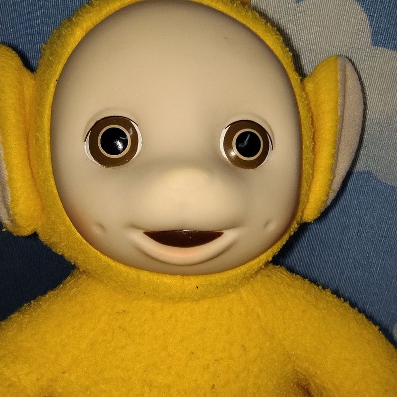 Yellow sales teletubby toy