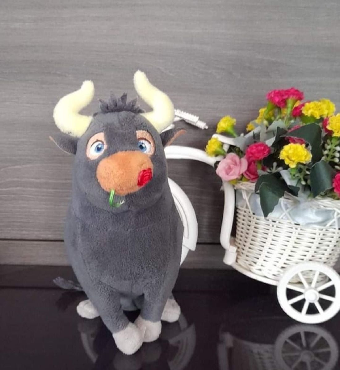 Pelúcia Touro Ferdinando da Marca Ty Conforme Fotos | Pelúcia Ty Usado ...