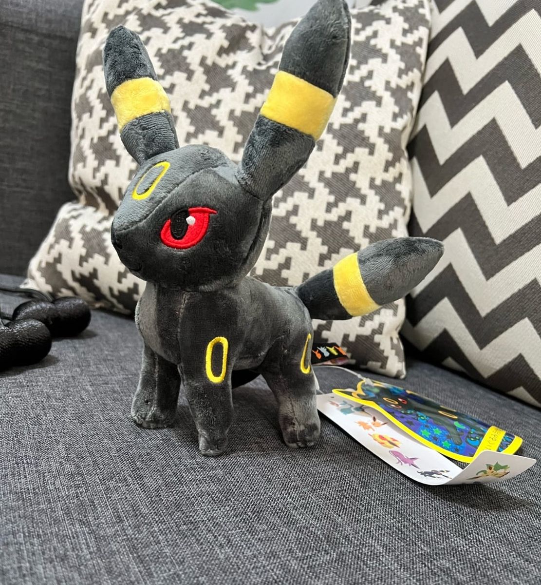 Pelúcia Umbreon Shiny Pokémon Center Original Fofo! em Promoção na