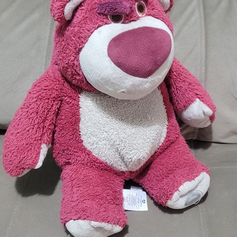 Pelcia Urso Lotso 40 Cm Toy Story Original Disney | Disney Usado 104454363  | enjoei
