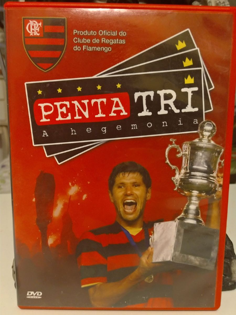 Penta Tri. a Hegemonia - Dvd do Flamengo | Item p/ Esporte ...