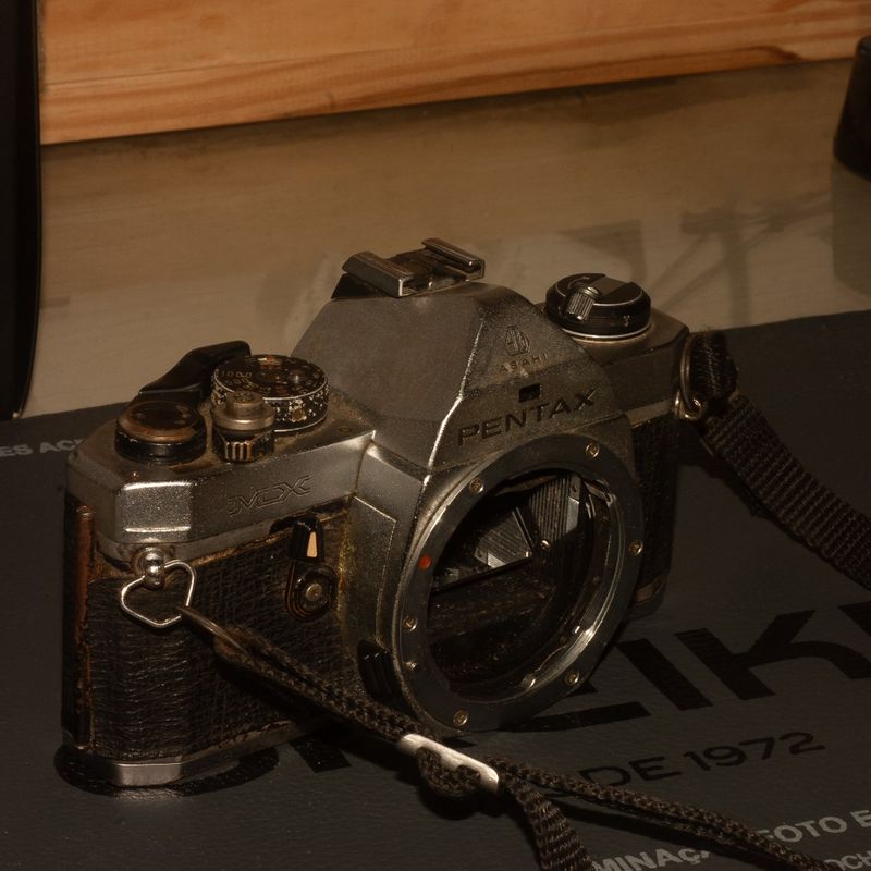 【tomo】PENTAX MX＆SMC PENTAX-M 50mm f2 Pentax Mx + 50mm F2 Pentax-M | Pentax Usado 120999801 | enjoei