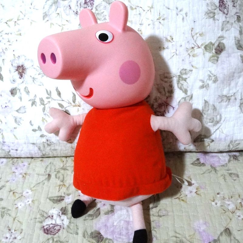 PEPPA CABEÇA DE VINIL ESTRELA 0010