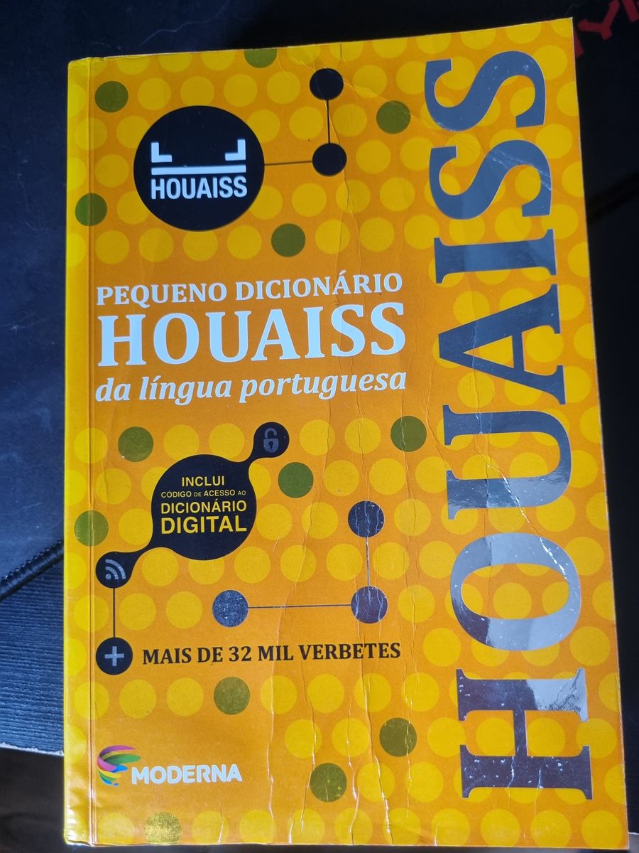 Pequeno Dicionario Houaiss da Lingua Portuguesa | Livro Moderna Usado ...
