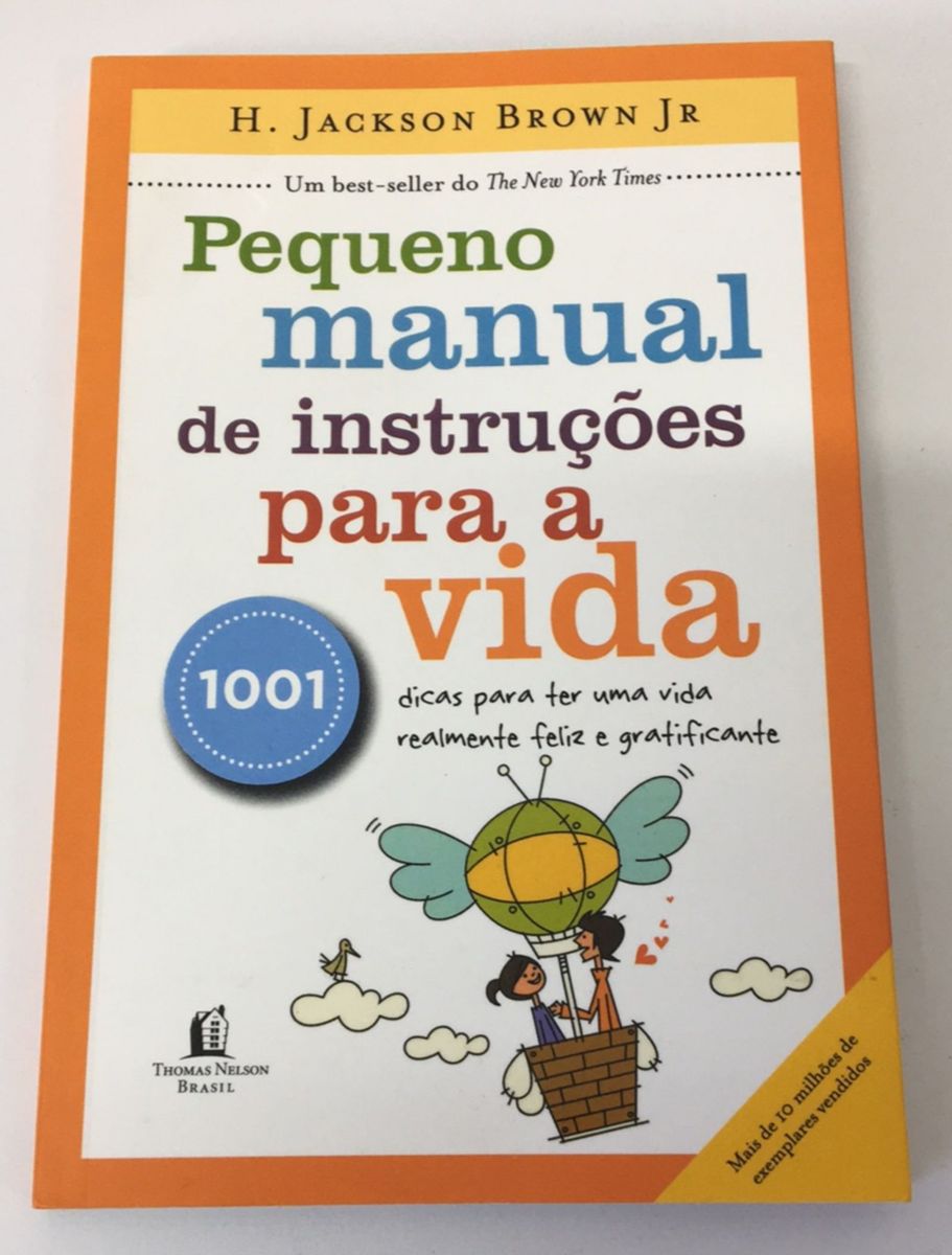 Pequeno Manual De Instruções Para A Vida | Livro Usado 20347171 | Enjoei