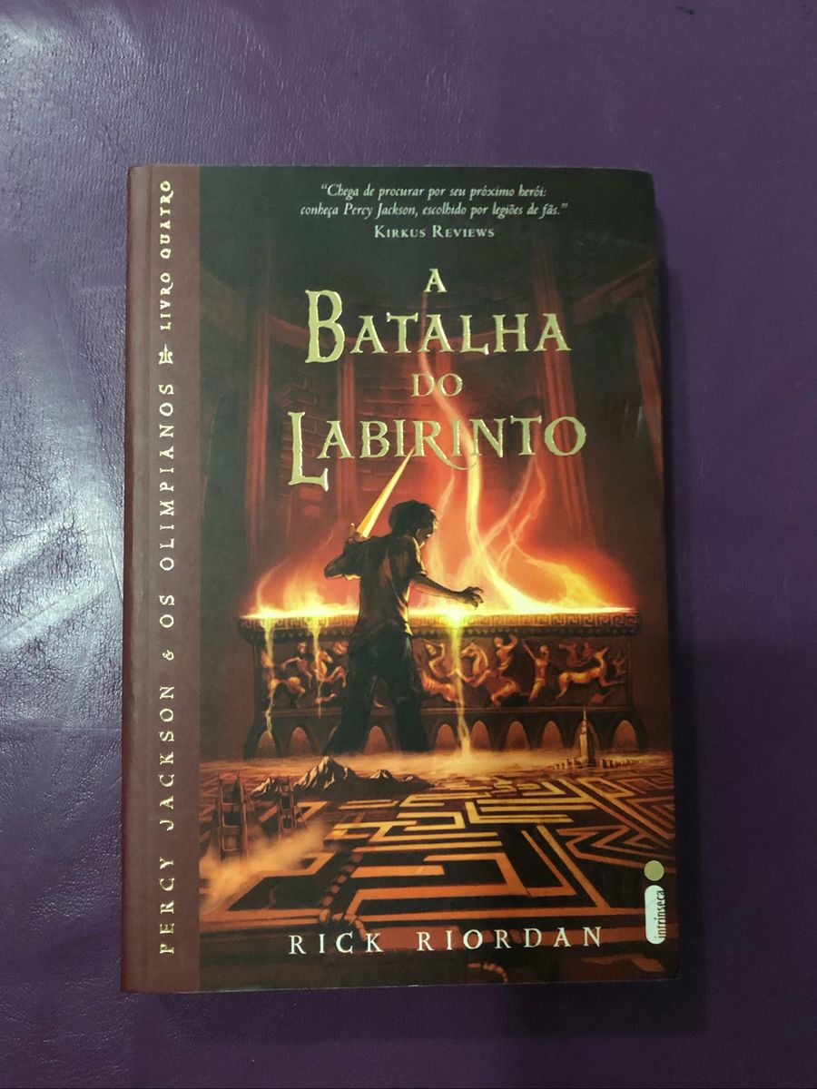 Percy Jackson E A Batalha Do Labirinto | Livro Intrinseca Usado ...