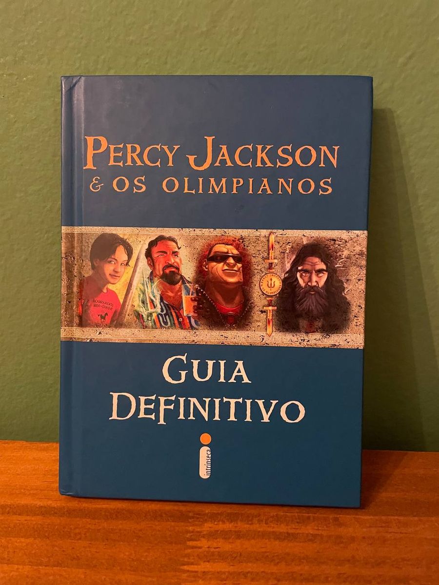 Percy Jackson E Os Olimpianos Guia Definitivo Livro Usado 82540054 Enjoei