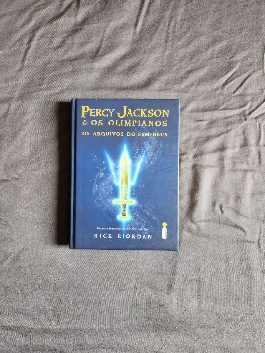 Percy Jackson e Os Olimpianos Os Arquivos Dos Semideuses Rick Riordan Livro Editora Intrínseca