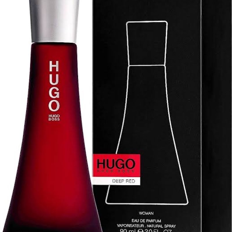 Perdume Deep Red Hugo Boss Com Ferom nio Original da Marca