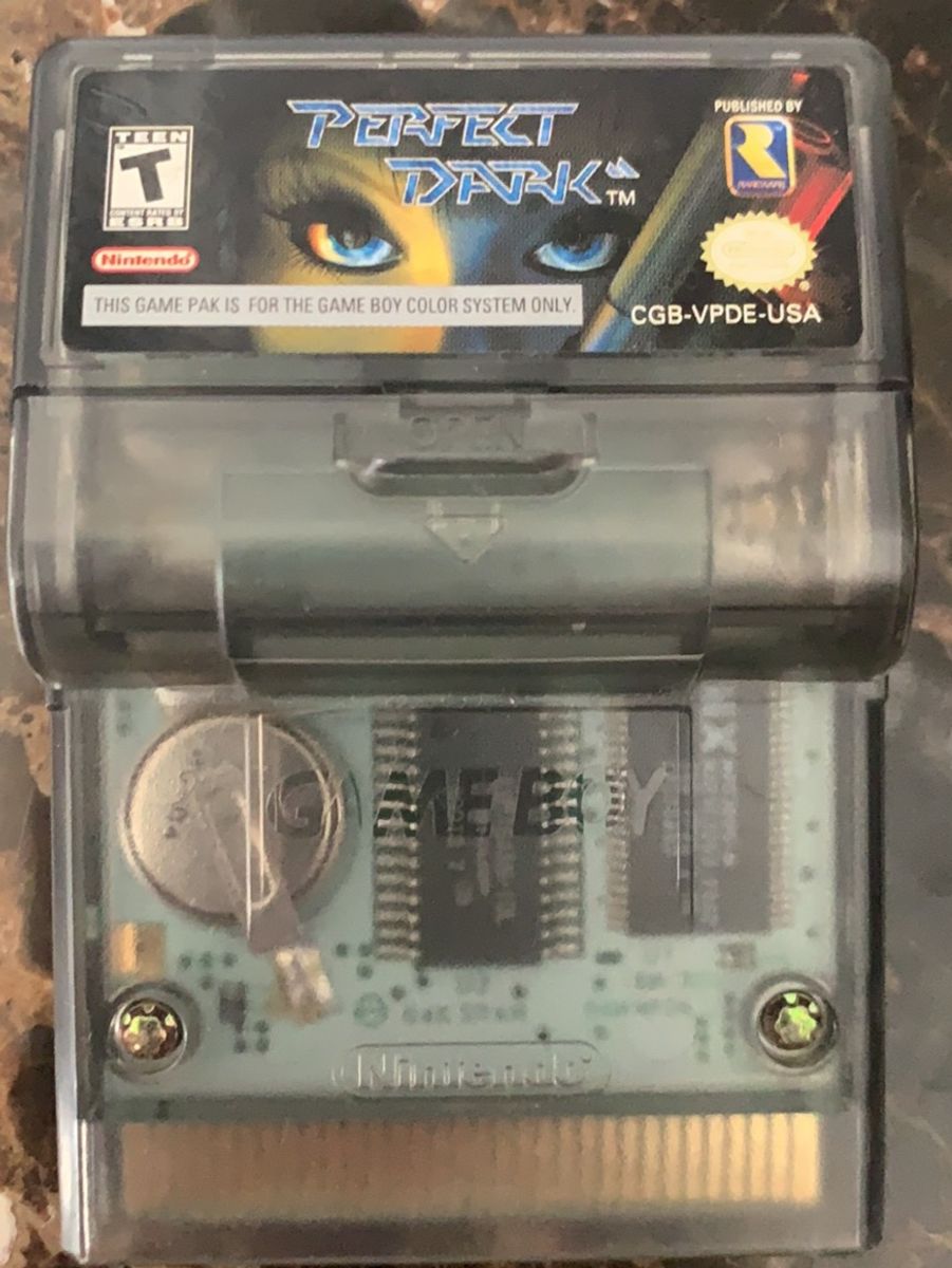 Perfect Dark Game Boy Color Rumble | Jogo de Computador Game Boy Color ...