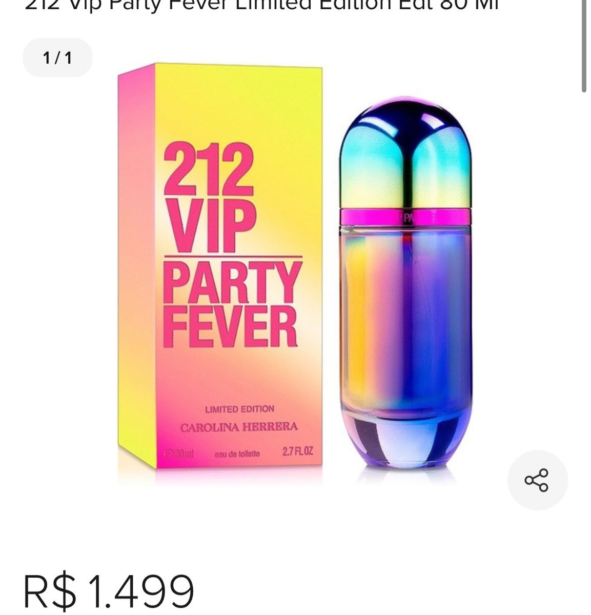 Party fever carolina herrera on sale