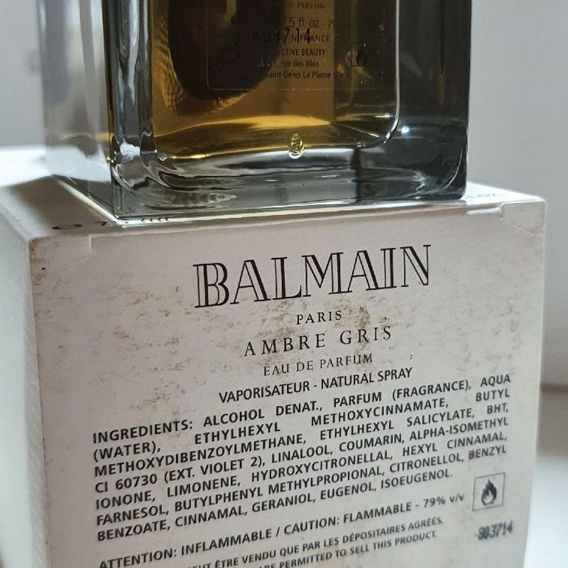 Perfume Balmain Ambre Gris Perfume Feminino Balmain Usado 94408462  enjoei
