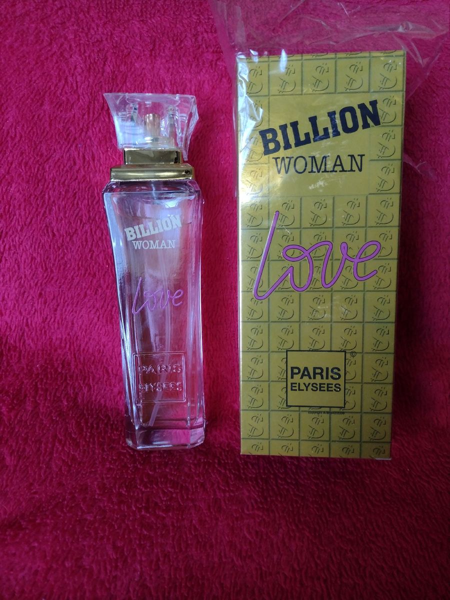 perfume-billion-woman-perfume-feminino-paris-elysees-nunca-usado