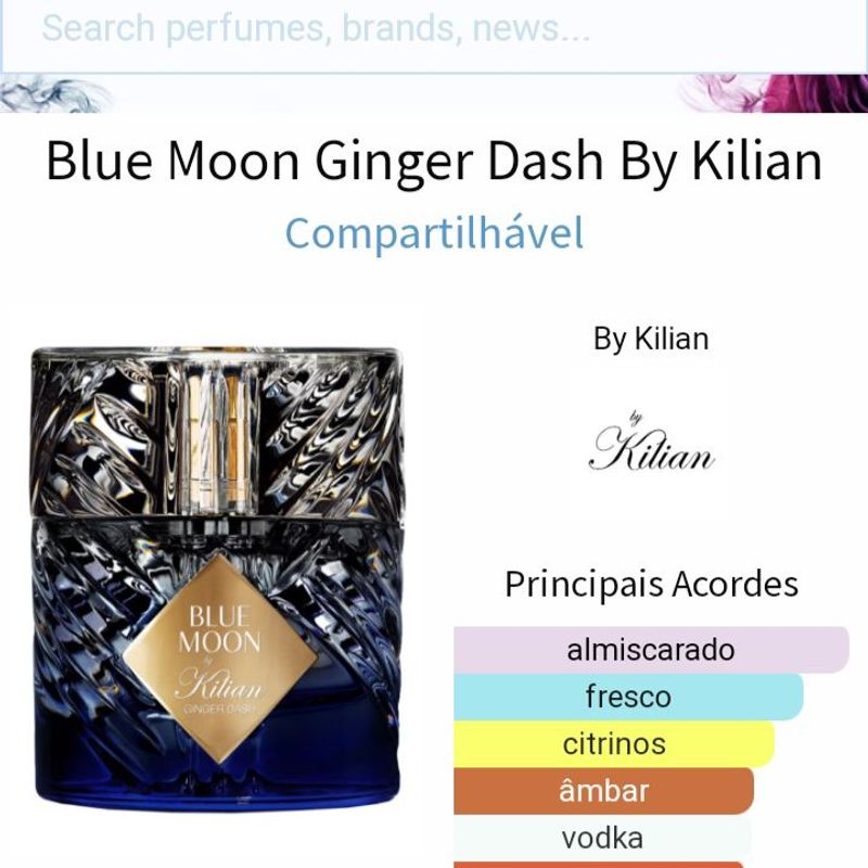 Perfume Blue Moon Ginger Dash By Kilian Eau de Parfum 50ml