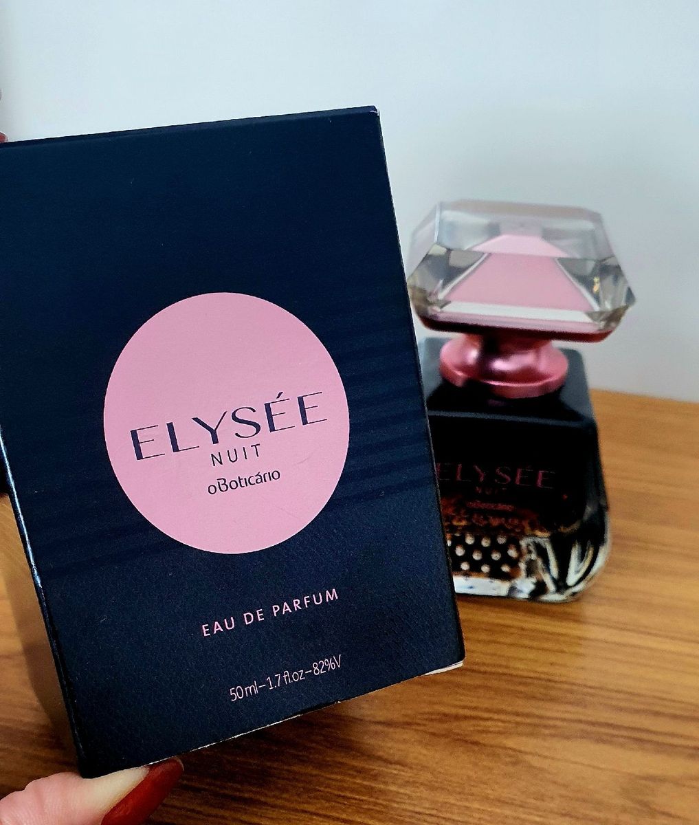Elysée Nuit Eau De Parfum – 50 Ml Flakon | Chypre Gourmand Duft Mit Noten Von Rose, Macaron & Sandelholz | Für Frauen