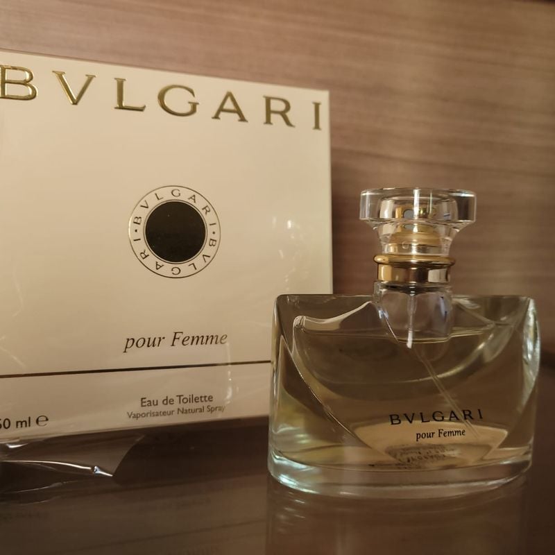 Perfume Bvlgari Pour Femme 50 Ml Descontinuado, Raro | Bvlgari
