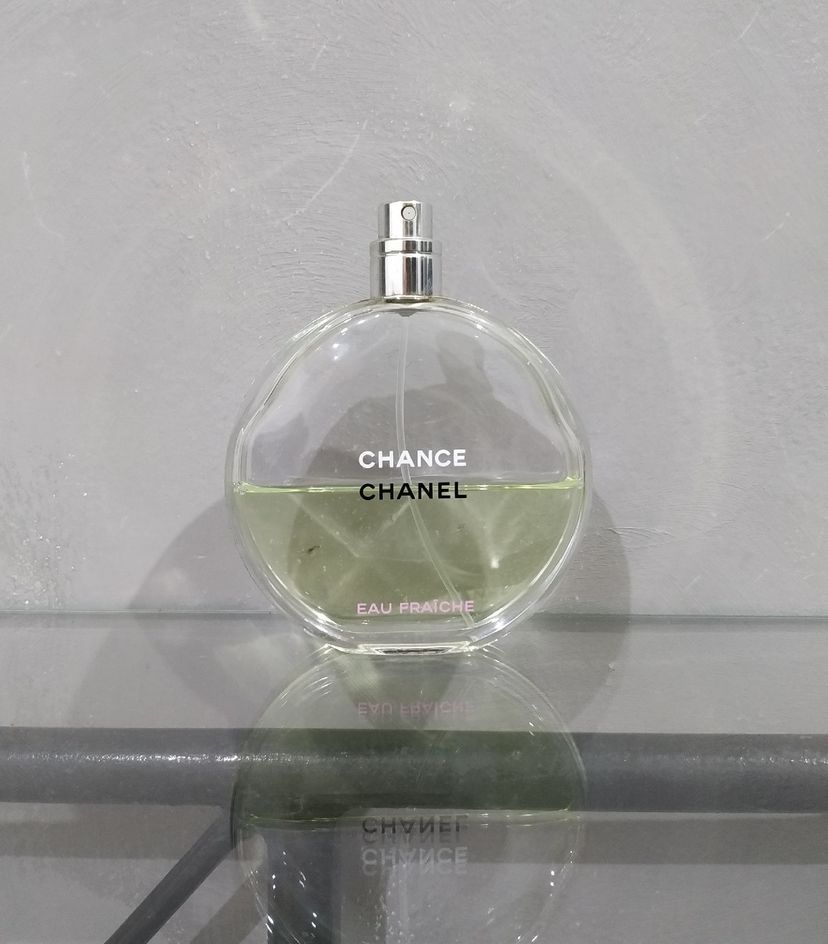 Perfume Chance Chanel Verde Original | Perfume Feminino Chanel Usado  35033787 | enjoei