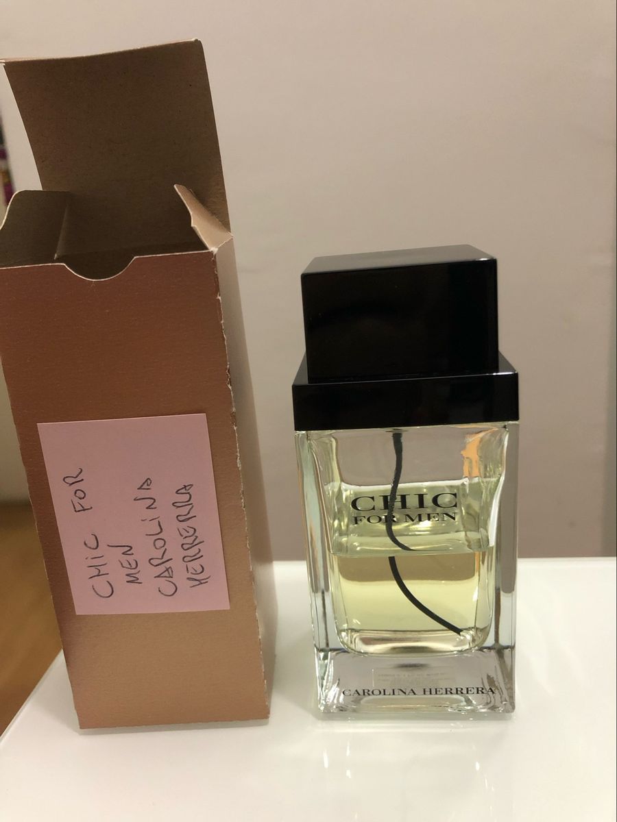 Perfume Chic For Men Lote Antigo Perfume Masculino Carolina Herrera