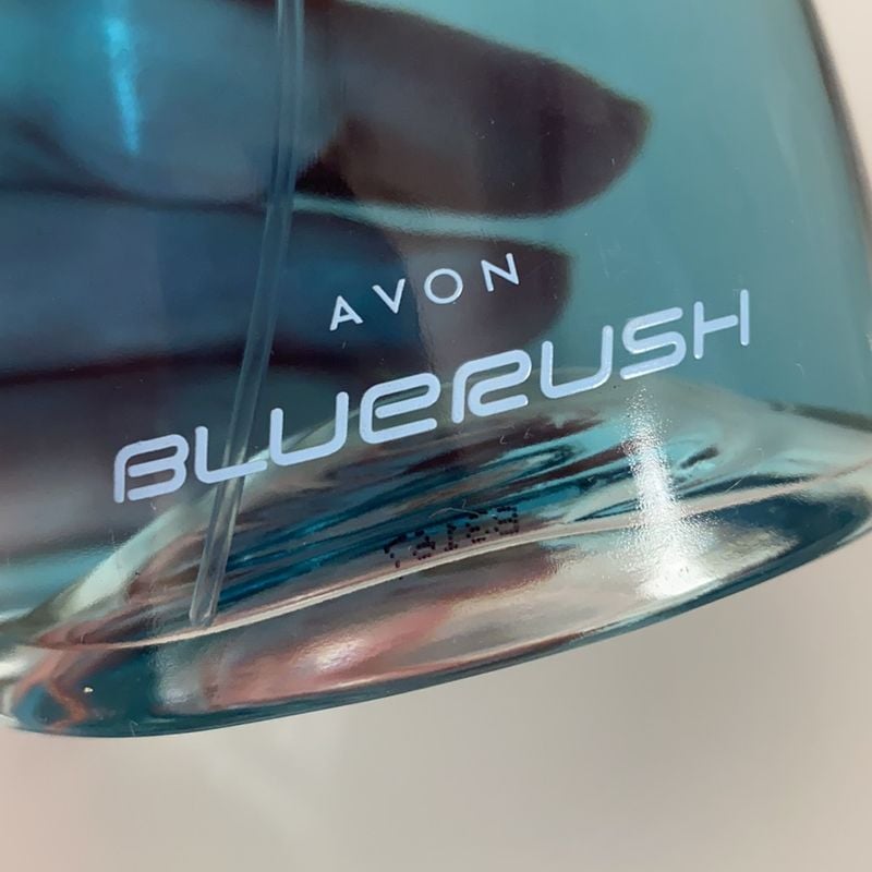 Perfume Colônia Avon Antigo Bluerush Blue Rush Perfume Masculino