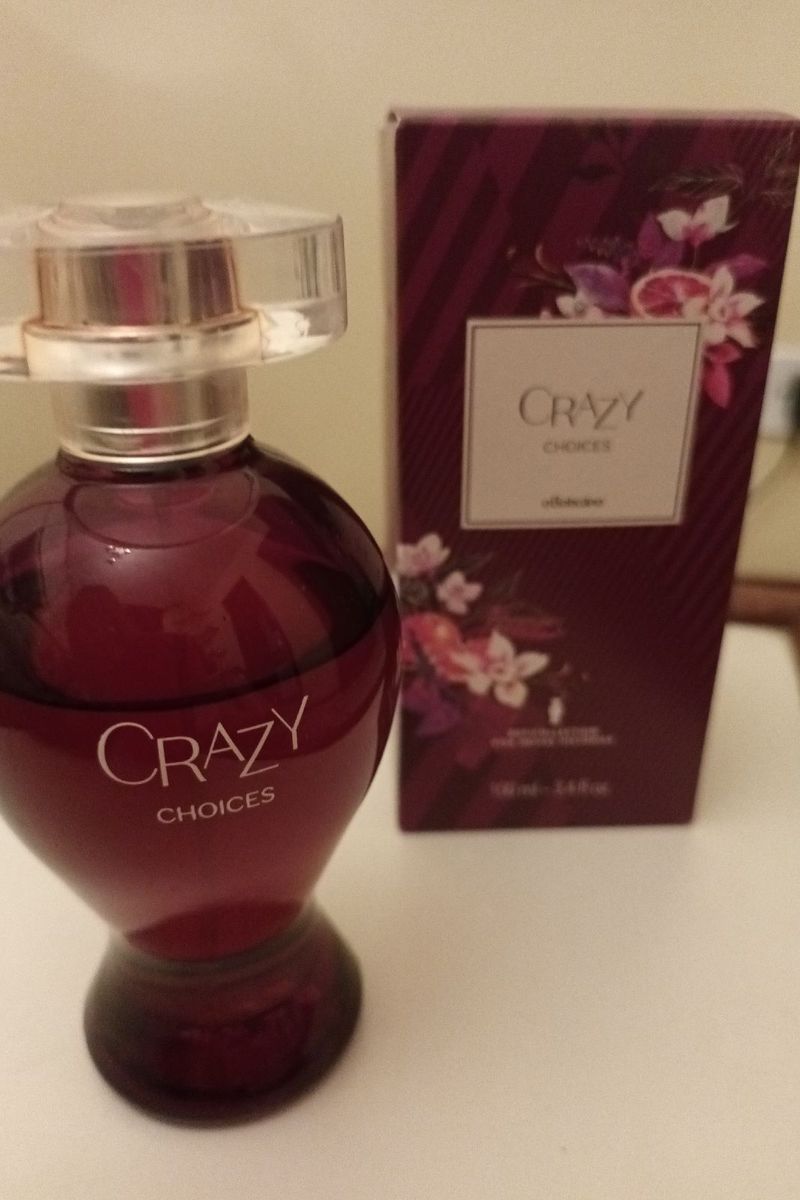 Perfume Crazy Choices Boticário Perfume Feminino O Boticário Usado enjoei