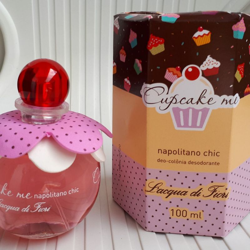 Perfume Cupcake Napolitano Chic 100ml Perfume Feminino L acqua Di Fiore Nunca Usado 29963871 enjoei