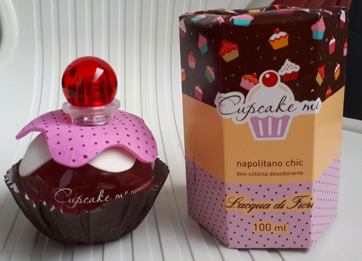 Perfume Cupcake Napolitano Chic 100ml Perfume Feminino L acqua Di Fiore Nunca Usado 29963871 enjoei