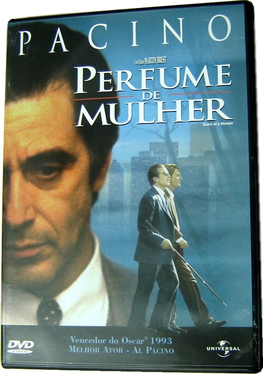 Perfume De Mulher Dvd Drama Original Lacrado Legendado Al Pacino Filme E Série Universal 