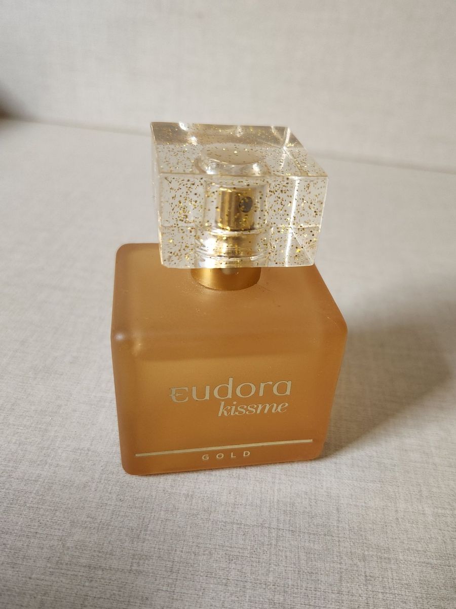 Perfume Eudora Kiss Me Gold Perfume Feminino Eudora Usado 77106274