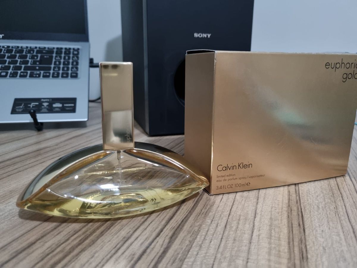Perfume Euphoria Gold de Calvin Klein Feminino Eau de Parfum