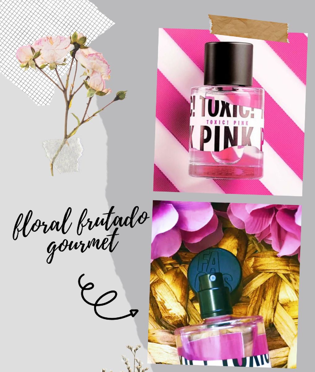 Perfume Faces Toxic Pink Perfume Feminino Natura Nunca Usado 64805826