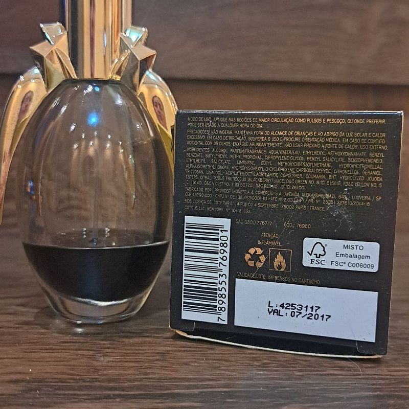 Perfume Fame Lady Gaga 50ml. | Jequiti Usado 101873123 | enjoei