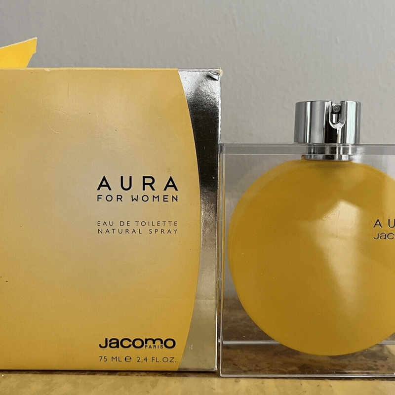 Perfume Feminino Francês Aura By Jacomo 75ml Eau de Toilette Spray