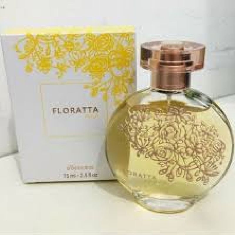 Perfume Raro Floratta In Gold Boticario, Perfume Feminino O Boticário  Usado 90338582