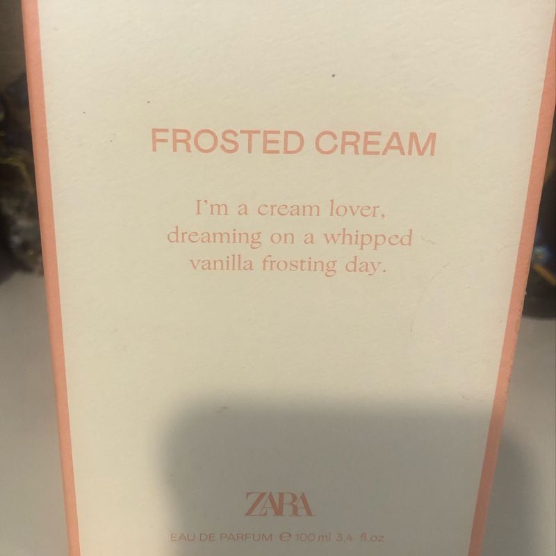 Perfume Frosted Cream Zara Novo Perfume Feminino Zara Nunca Usado  79237018 enjoei