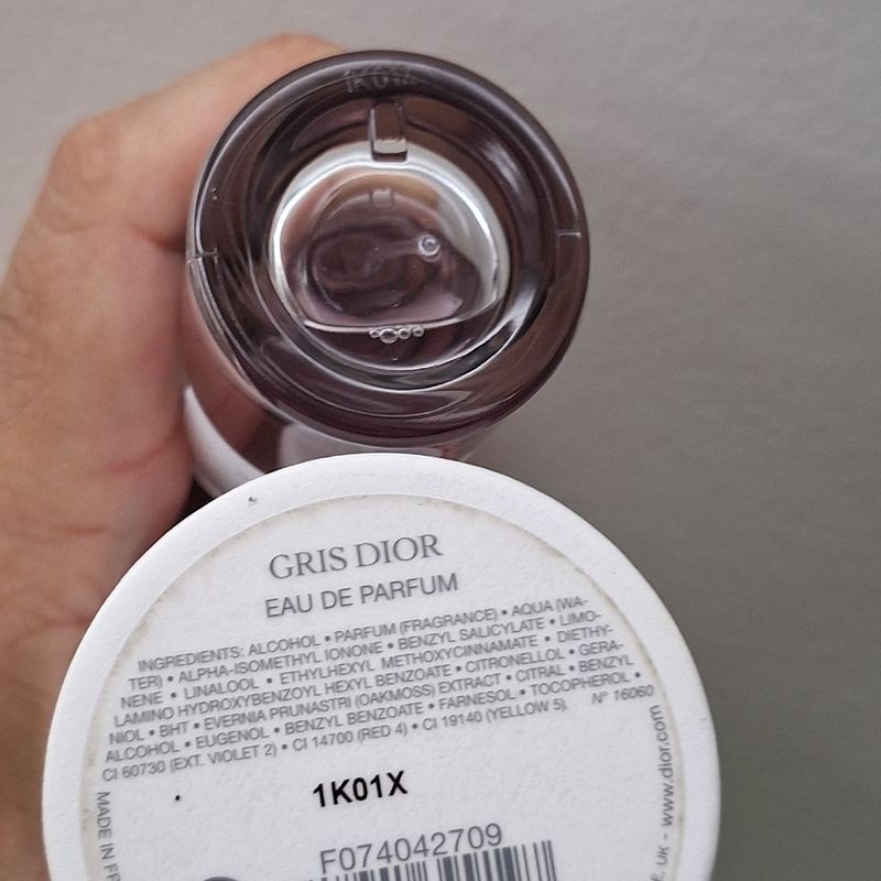 Perfume Gris Dior - Linha Exclusiva Dior - 40ml - Muito Pouco