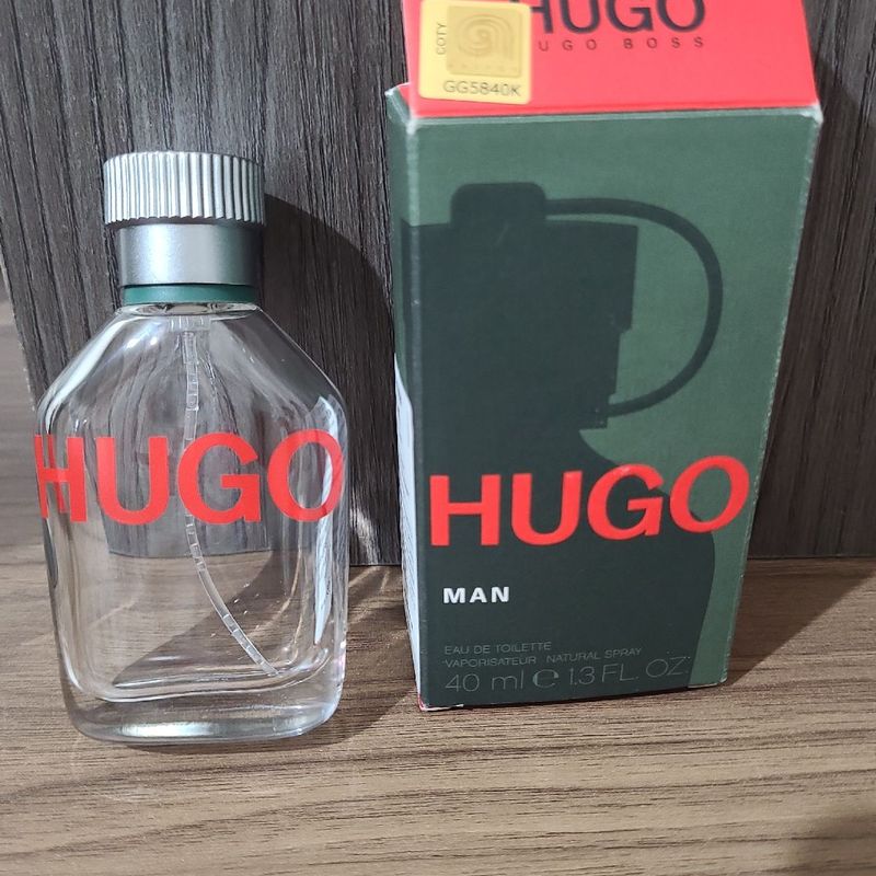 Perfume Hugo Man Frasco Vazio 40ml Hugo Boss Usado 94533085 enjoei