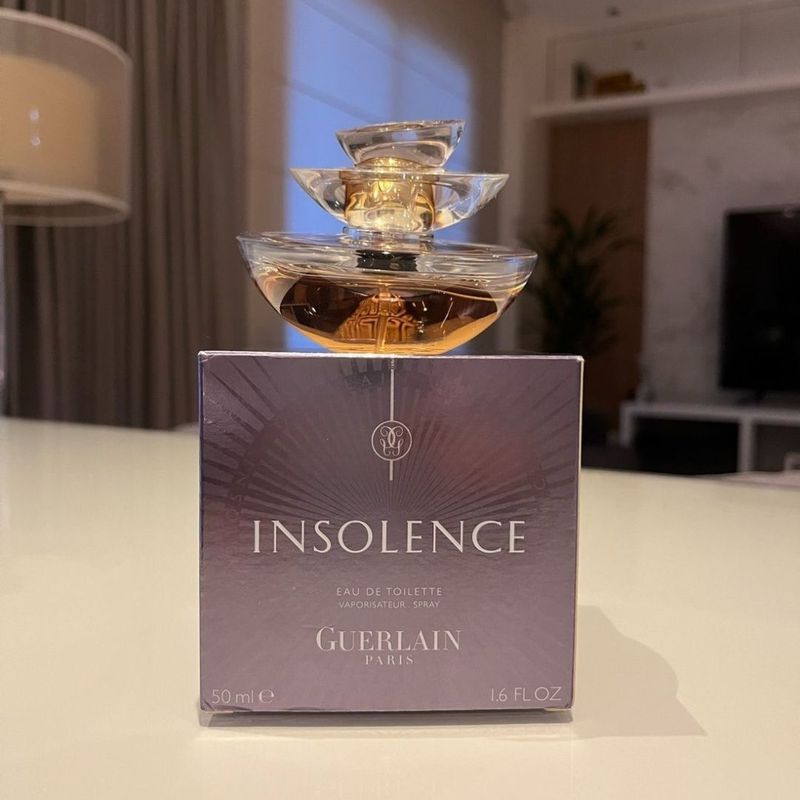 Perfume Insolence Guerlain Edt Pouco Uso Frasco 50ml O Guerlain