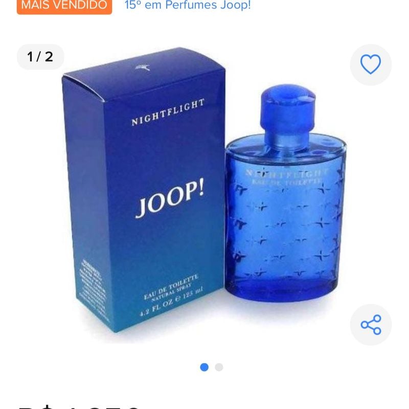 Perfume Joop! Nightflight Original Importado - 125ml | Joop! Nunca