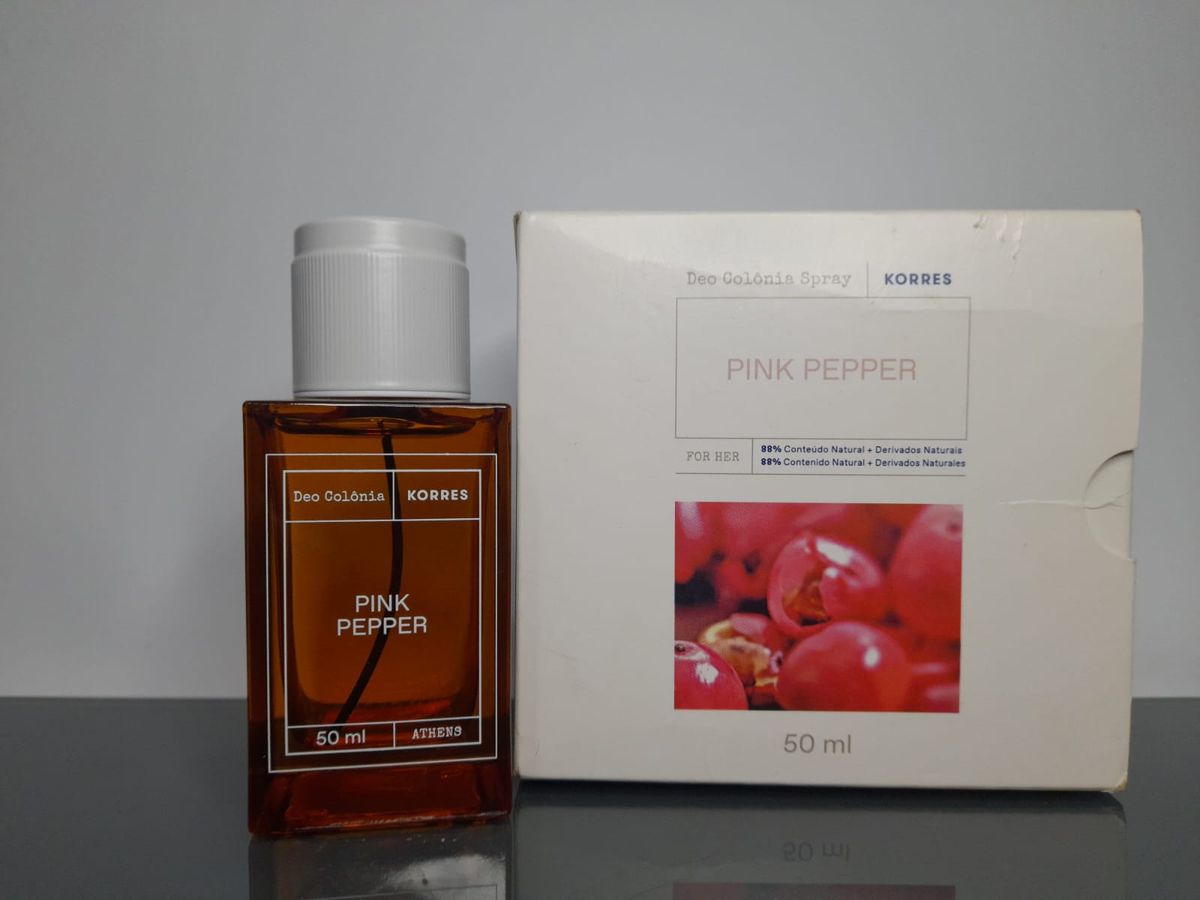 Perfume Korres Pink Pepper Perfume Masculino Korres Usado 74963905