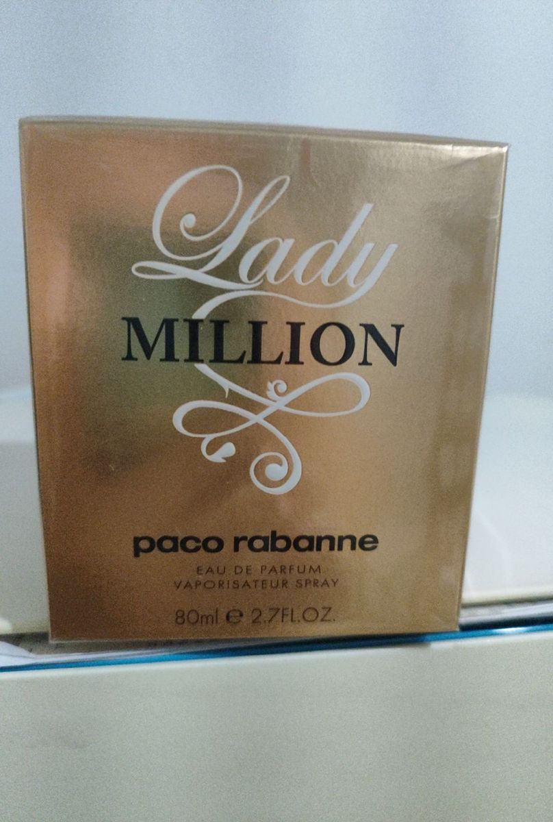 Perfume Lady Million 80 Ml | Perfume Feminino Paco Rabanne Nunca Usado ...
